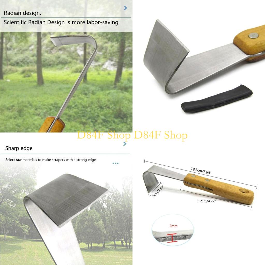 Gardening Tools Wooden - D84F narzędzia kora obrzęki narysuj golenie