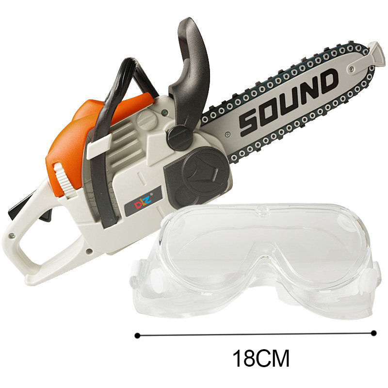 Zabawka Piła łańcuchowa z gogl – Gardening Tools For Kids recenzja i cena