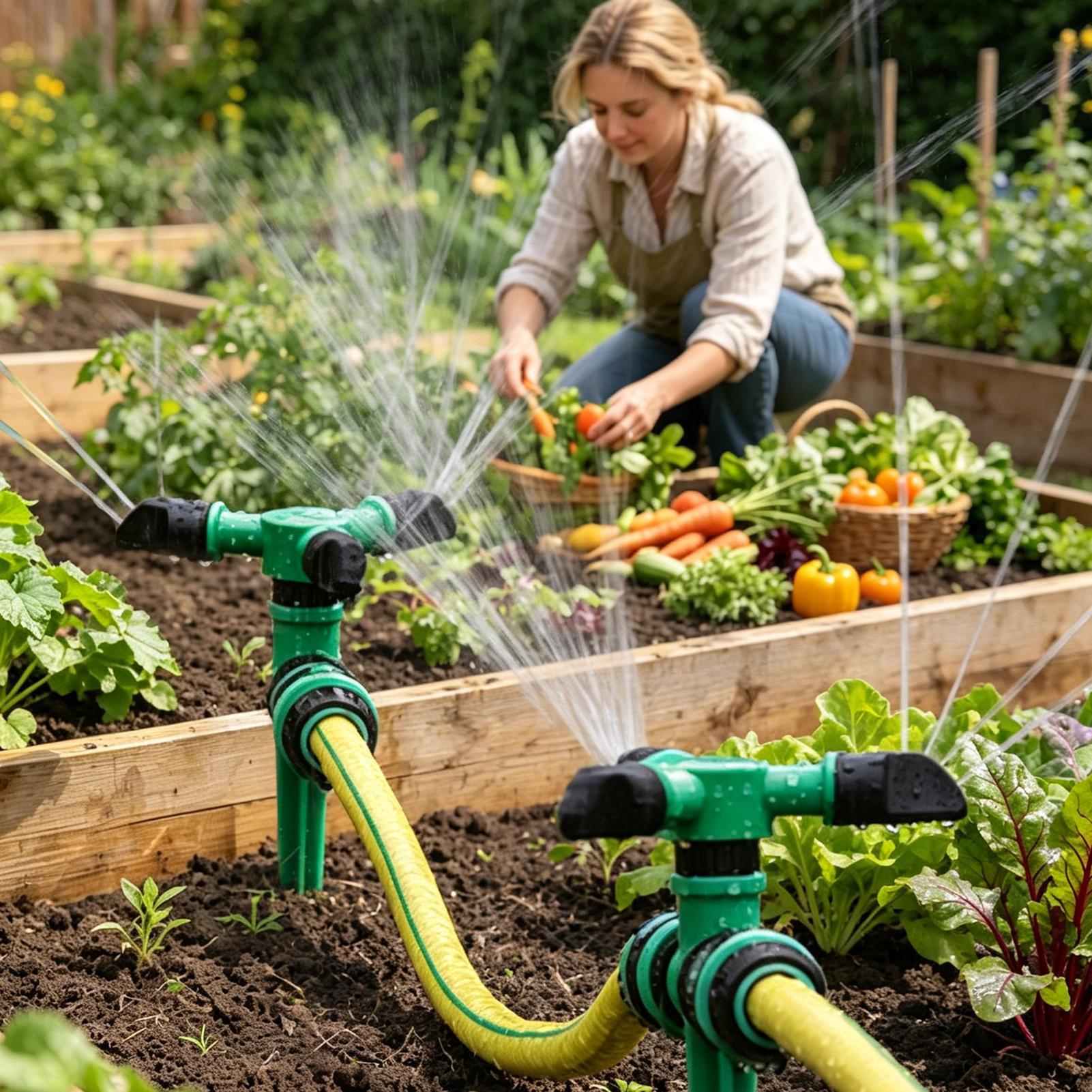 Automatyczny obrotowy zraszacz – Gardening Tools Women recenzja i cena