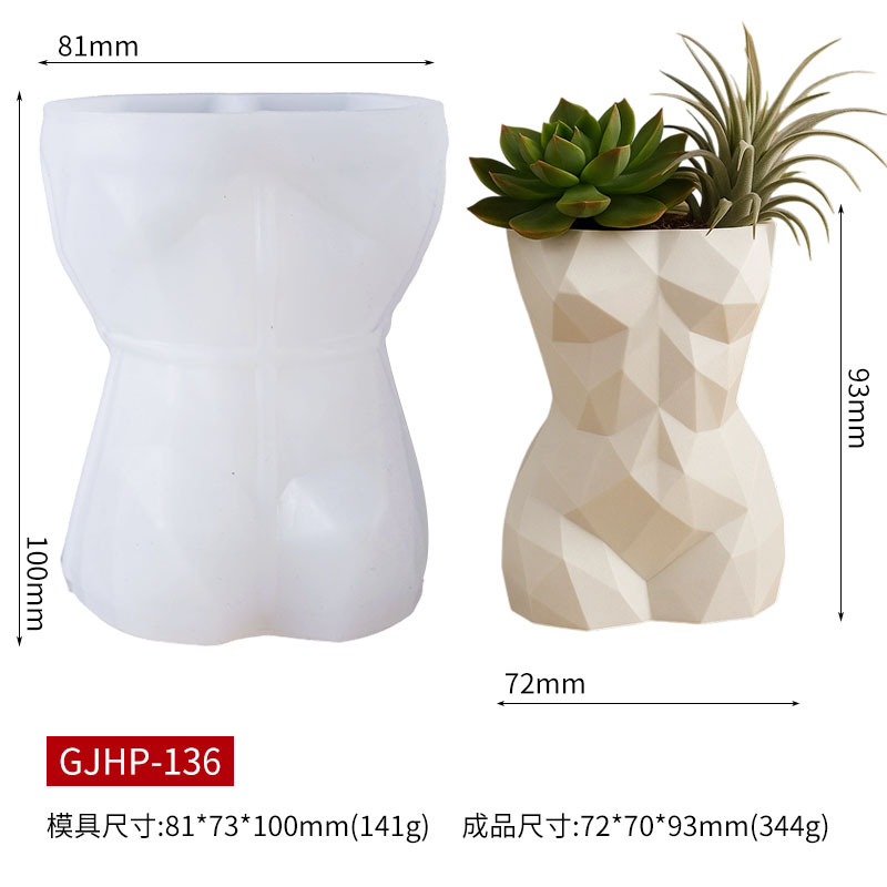 Forma silikonowa 3D do doniczk – Gardening Tools Women recenzja i cena