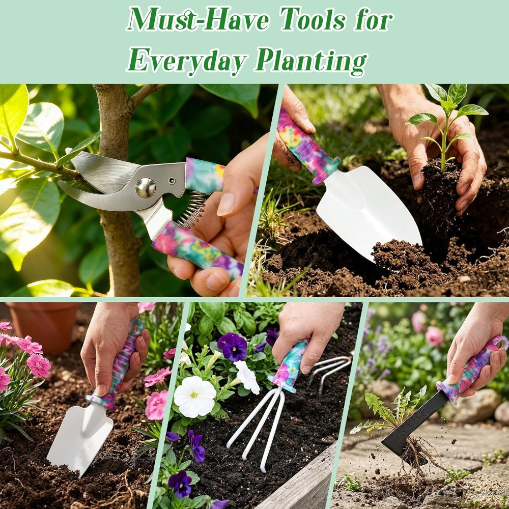 10-częściowy zestaw narzędzi o – Gardening Tools Women recenzja i cena