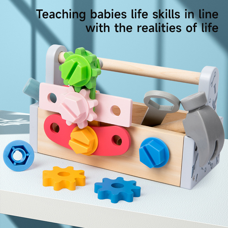 Drewniany zestaw narzędzi dla  – Gardening Tools For Kids recenzja i cena