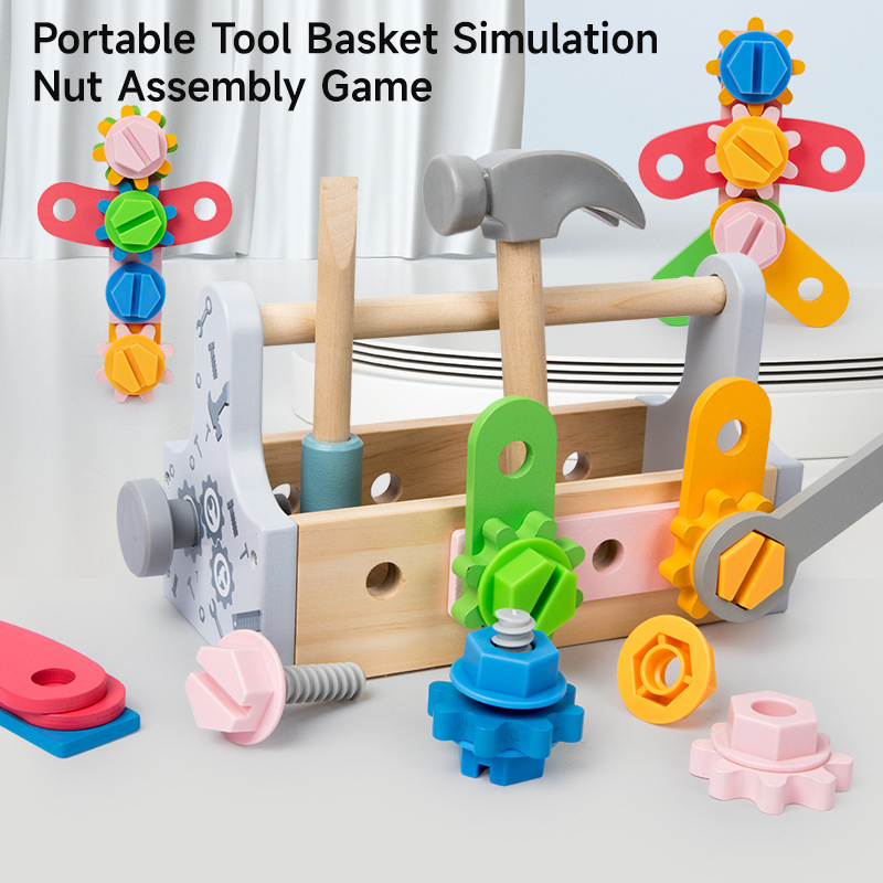 Drewniany zestaw narzędzi dla  – Gardening Tools For Kids recenzja i cena